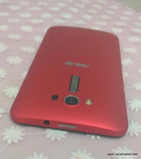 Asus Zenfone 2 Laser design from top