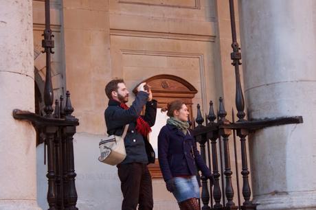 The Photograph & The Photographers – Winter Sunset in Trafalgar Square