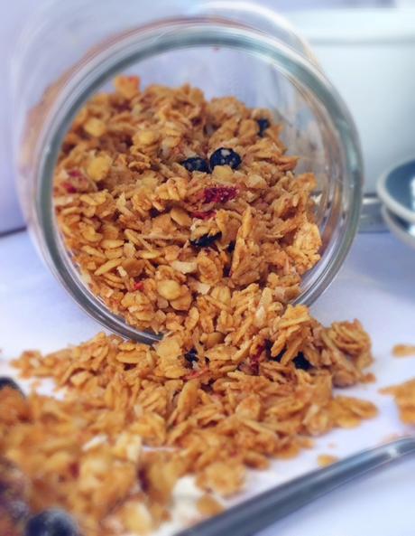 Coconut-Pecan Sesame Granola