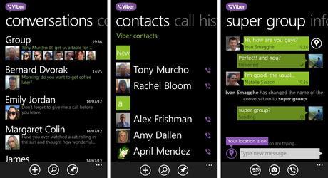 Viber VOIP Nokia Lumia exclusive