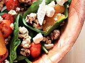 Orange Cranberry Spinach Salad
