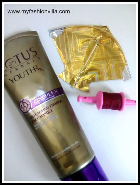 Lotus Herbal Youth RX Anti Ageing Firming Face Masque Review