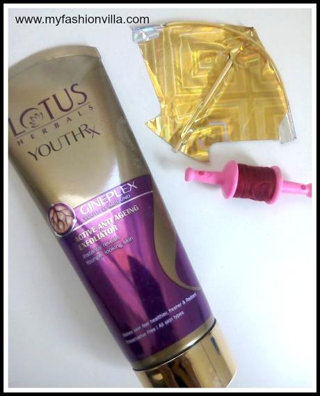 Lotus Herbals YOUTHRx Active Anti-Ageing Exfoliator Review