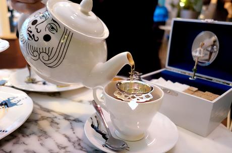 Teapot at Mad Hatters Afternoon Tea