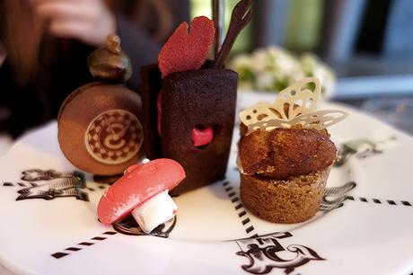 Themed pastries at Sanderson Tea