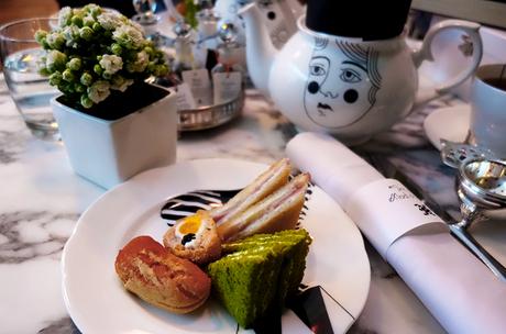Savouries at the Mad Hatters Tea