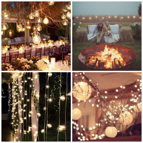 wedding lighting collage 2