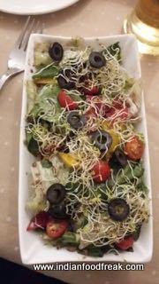 Vegetable Salad with Vinegar Dressing