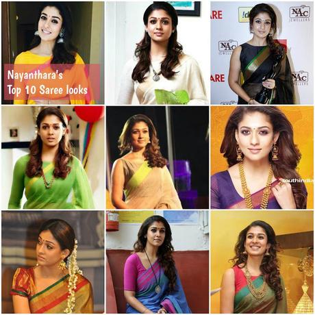 Nayanthara's Top 10 Saree Looks!