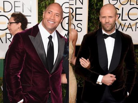 velvet tuxes with jason stratham and the rock