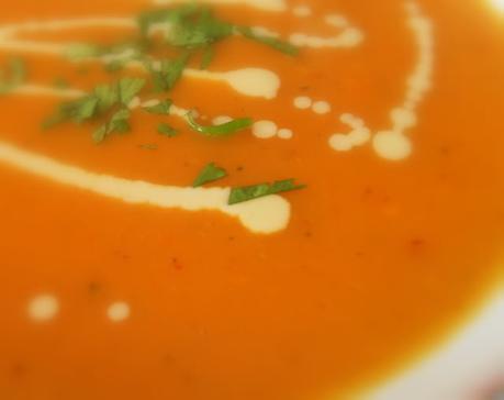 Spiced Sweet Potato Soup