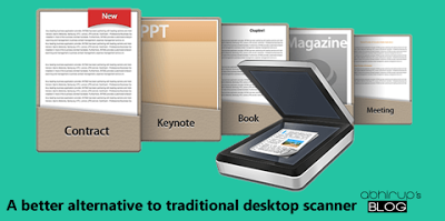 camscanner app - A better alternative to traditional desktop scanner