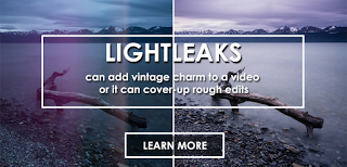 LIGHTLEAKS can add vintage charm to a video or it can cover-up rough edits -   FIND OUT HOW IT CAN BE DONE - AN EASY WAY only on AbhirupsBlog