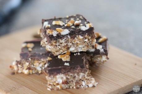 No Bake Pretz-nut Chocolate Bars