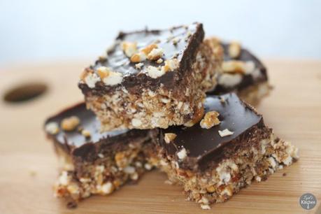 No Bake Pretz-nut Chocolate Bars