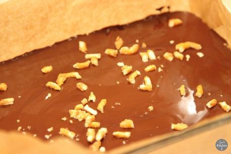 No Bake Pretz-nut Chocolate Bars