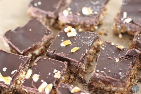 No Bake Pretz-nut Chocolate Bars