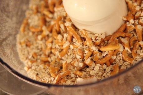 No Bake Pretz-nut Chocolate Bars