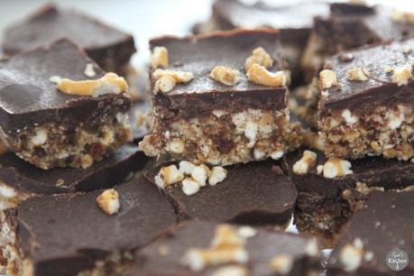 No Bake Pretz-nut Chocolate Bars