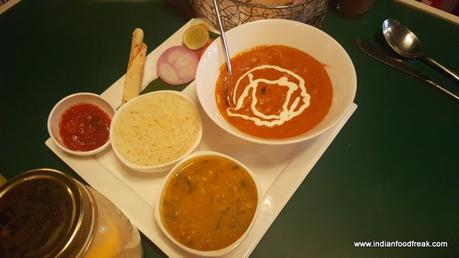 Butter Chicken platter