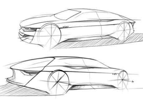 Sketching cars, proportions & nice perspectives