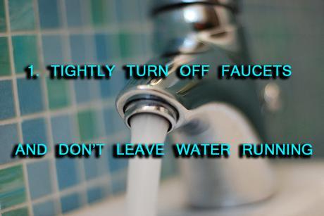 water saving tips faucet best most top tips advice learn encourage kids children how to save conserve efficient