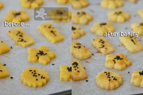 Melt-in-your-mouth Salted Egg Yolk Cookies