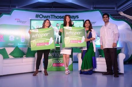 #OwnThose5Days Bloggers Meet by Whisper India