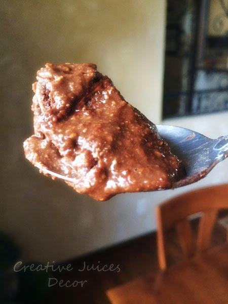 Healthy Molten Lava Microwave Brownie!