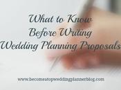 Wedding Planner Q&amp;A Things Know Before Writing Planning Proposal