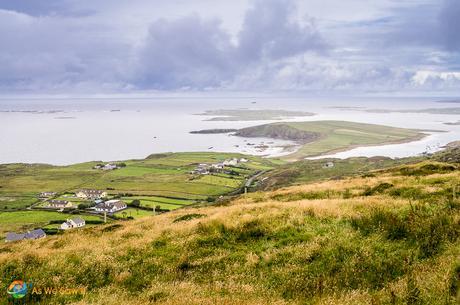 View from Sky Road of Kingstown, Galway