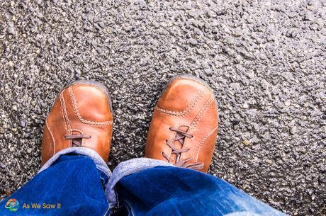 Feet on the ground in Ireland homeland