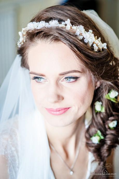 Bridal portrait in BlackHeath