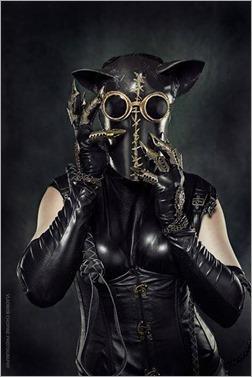 DC Doll as Steampunk Catwoman (Photo by Vladimir Chopine)