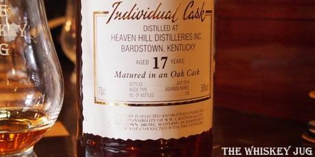 Cadenhead’s Heaven Hill Bourbon 17 Years Label