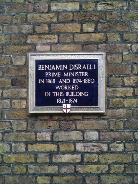 #plaque366 Benjamin Disraeli