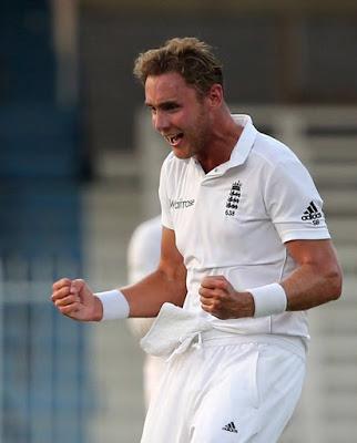 Stuart Broad on fire - bowls out SA for 83 - England wins away Series