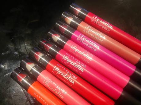 Swatch Santa | Maybelline Lip Gradation Pencils