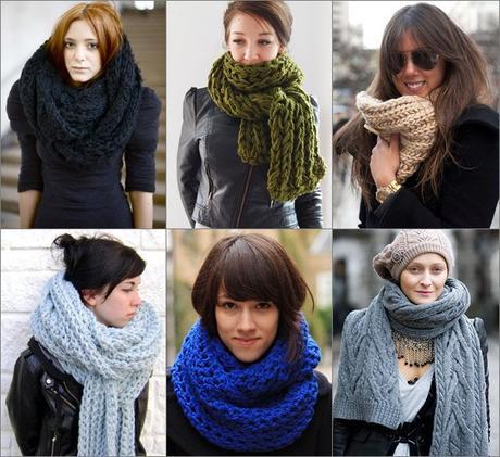 4 ways to wear scarfs in 2016!
