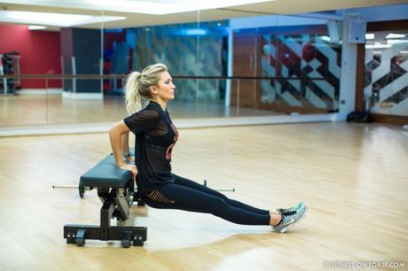 Fitness On Toast Faya Blog Girl Healthy Health Workout Arm Exercise Forever 21 Virgin Active Gym Training Fashion-17