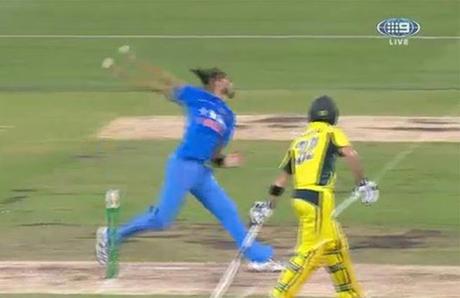 loss at Melbourne - Aussie streak ~ optical illusion of Ishant
