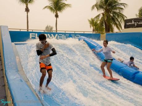Stoked at Wave House Sentosa