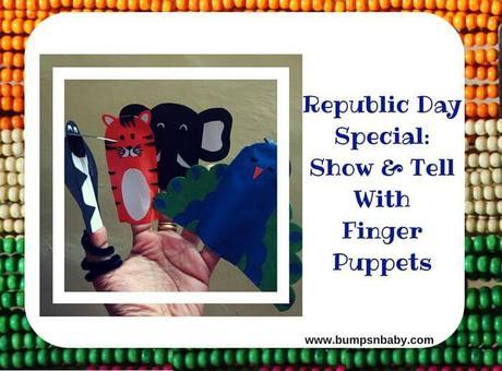 India Republic Day Craft for Kids – National Animals Show and Tell