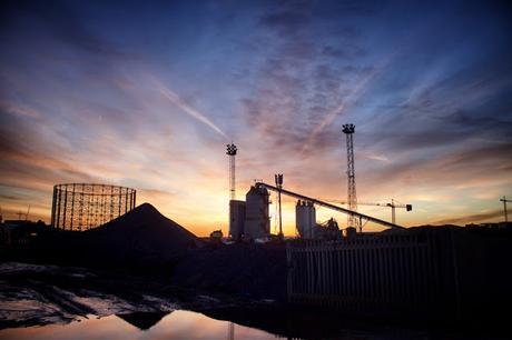 In & Around London: Winter Sunrise Greenwich Peninsula January 2016 #photoblog