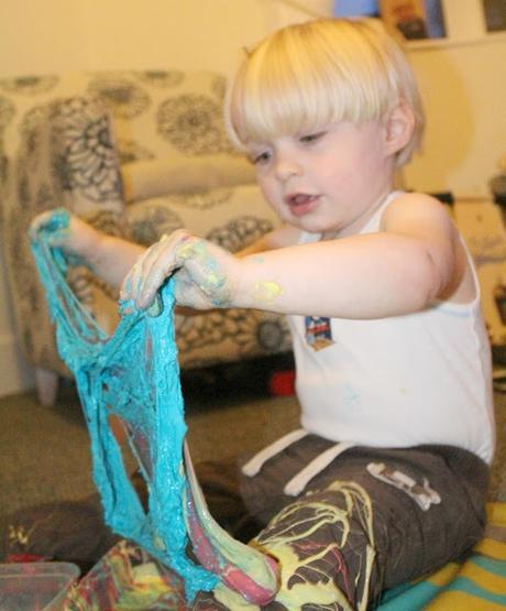 Super Stretchy Rainbow Slime