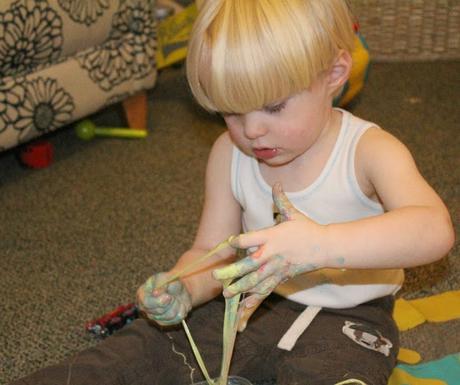 Super Stretchy Rainbow Slime