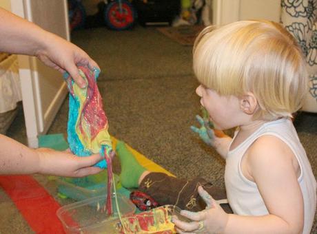 Super Stretchy Rainbow Slime