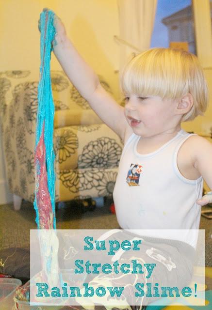 Super Stretchy Rainbow Slime