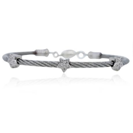 Star cable bracelet