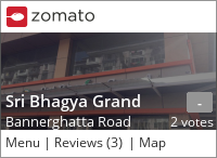 Sri Bhagya Grand Menu, Reviews, Photos, Location and Info - Zomato